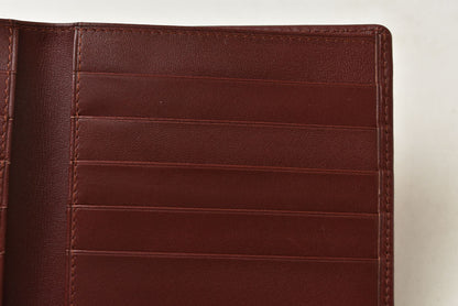 カルティエ 折財布/二つ折り財布 ヴィンテージ Cartier 札入れ メンズ マスト ドゥ カルティエ ボルドー【中古】