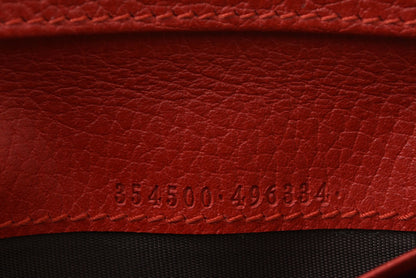 グッチ カードケース/名刺入れ/パスケース GUCCI スウィング/SWING レッド 354500 【中古】