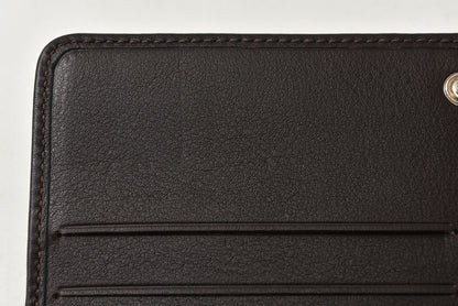 セリーヌ 財布 CELINE 長財布 マカダム柄 ブラウン ベージュ ロングウォレット レディース メンズ