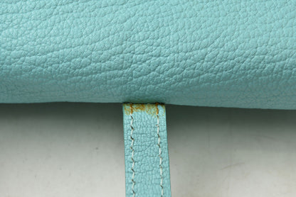 ティファニー ジュエリーケース TIFFANY&Co. ティファニーブルー レザー 小物入れ アクセサリーケース ポーチ レディース【中古】