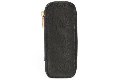 エトロ キーケース/キーホルダー ETRO 6連キーケース ファスナー式 ブラック レザー レディース/メンズ【中古】
