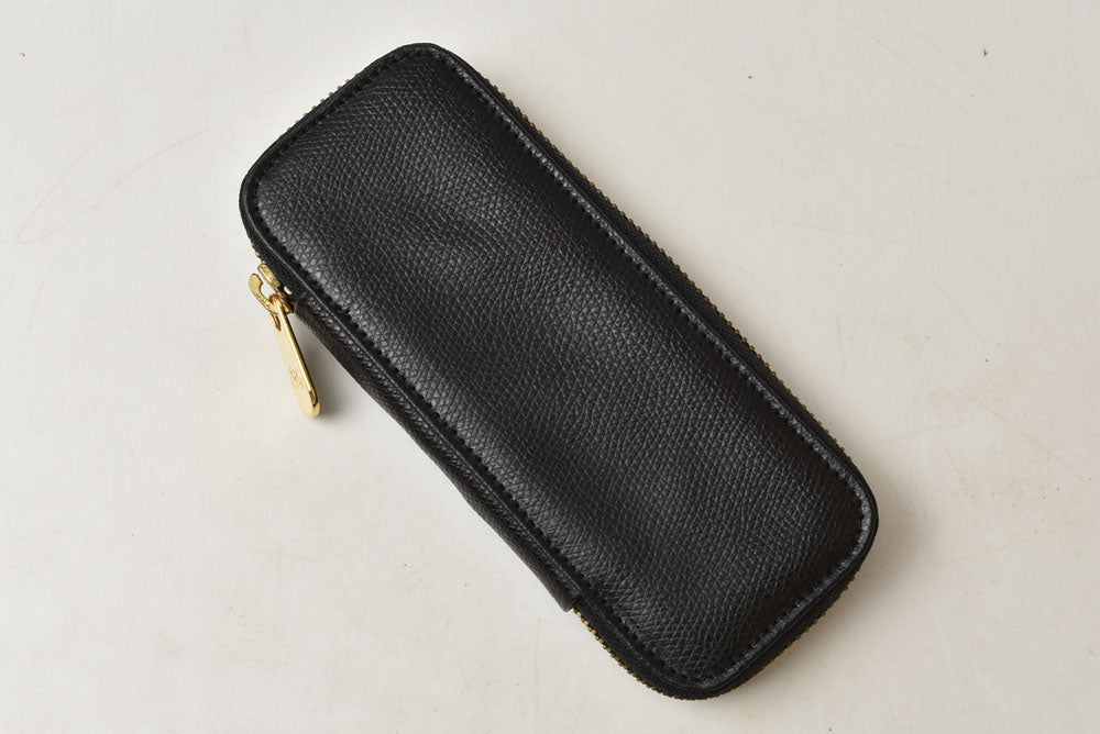 エトロ キーケース/キーホルダー ETRO 6連キーケース ファスナー式 ブラック レザー レディース/メンズ【中古】