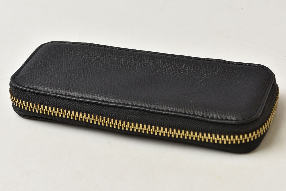 エトロ キーケース/キーホルダー ETRO 6連キーケース ファスナー式 ブラック レザー レディース/メンズ【中古】