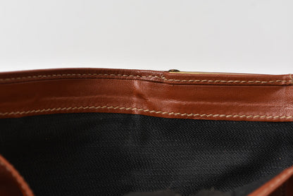 フェンディ 財布/がま口 FENDI ペカン柄 三つ折り財布 ヴィンテージ ブラウン レディース/メンズ【中古】