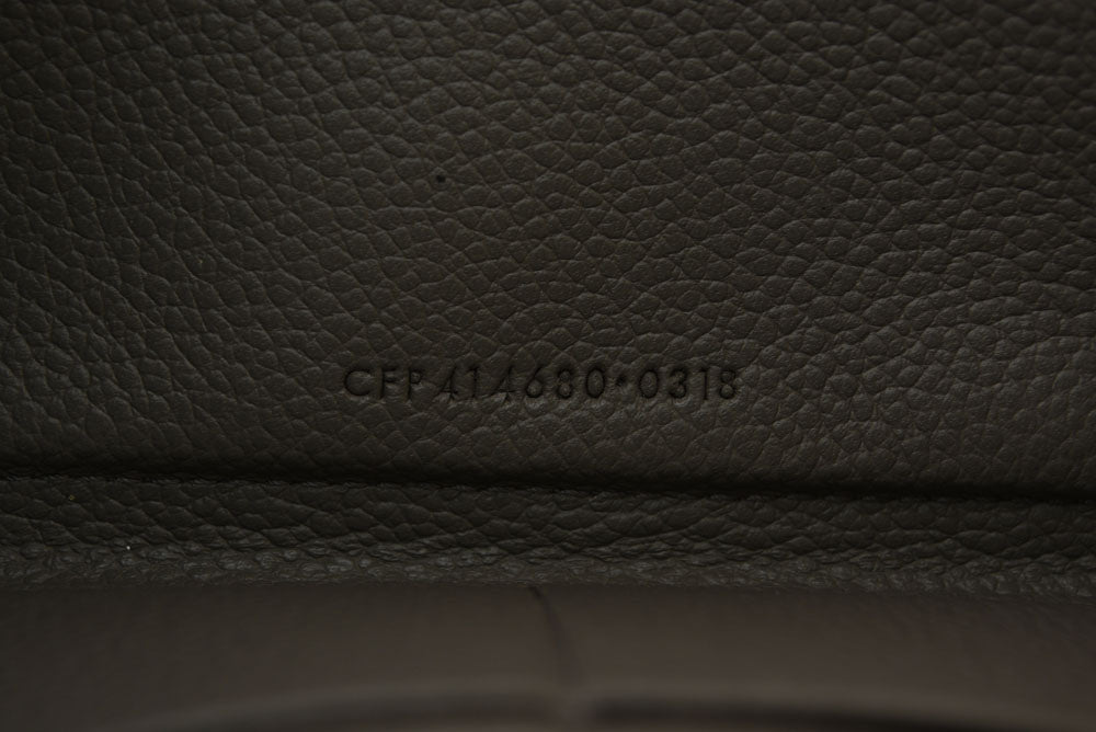 サンローラン パリ 財布 SAINT LAURENT PARIS リヴ ゴーシュ フルジップウォレット ラウンドファスナー長財布 414680 レザー グレー YSL イヴサンローラン【中古】