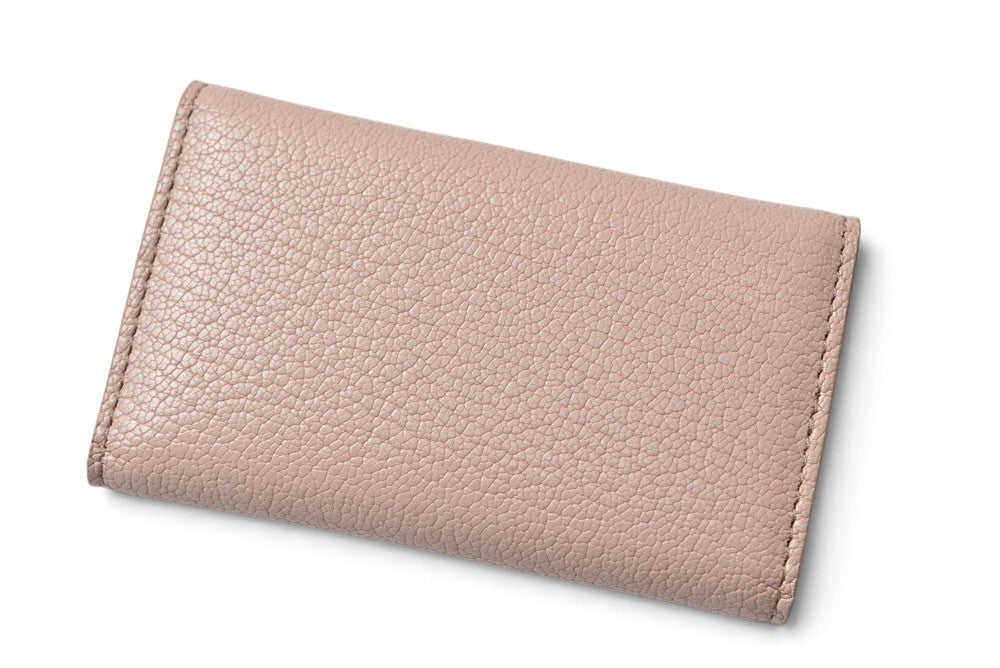 ミュウミュウ キーケース miu miu 6連キーケース マドラスパール 5PG222 レザー OPALE/ピンク系 キーホルダー レディース【中古】