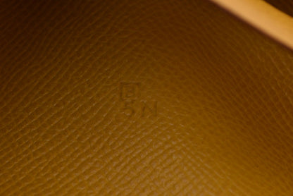 エルメス アジェンダ/手帳カバー/ダイアリー HERMES ノートブックカバー/メモ帳セット ヴォーエプソン イエロー □B刻印【中古】