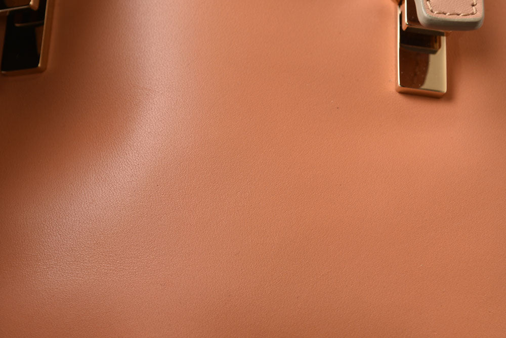 クロエ Chloe ベイリー 2WAYバッグ 3S0171 ハンドバッグ ショルダーバッグ 斜め掛け レザー ウェットサンド/コーラルリーフ レディース【中古】