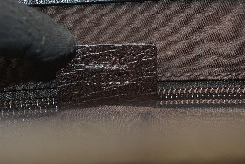 グッチ トートバッグ/ハンドバッグ GUCCI GGスプリーム 141976 PVC GGブラウン/ベージュ【中古】