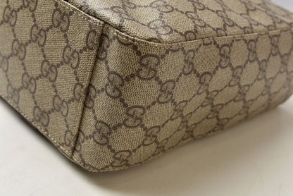 グッチ トートバッグ/ハンドバッグ GUCCI GGスプリーム 141976 PVC GGブラウン/ベージュ【中古】