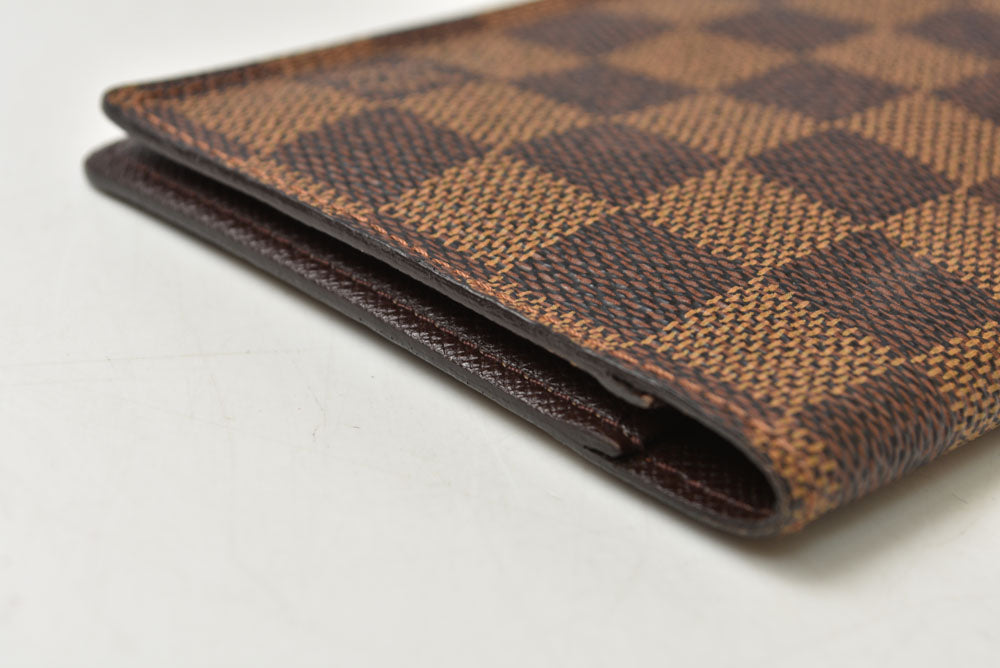 ルイヴィトン LOUIS VUITTON ダミエ アジェンダ ポッシュ R20703 手帳カバー オーガナイザー コンパクト 手帳ケース【中古】