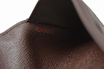 ルイヴィトン LOUIS VUITTON ダミエ アジェンダ ポッシュ R20703 手帳カバー オーガナイザー コンパクト 手帳ケース【中古】