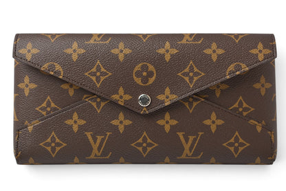 ルイヴィトン 長財布/クラッチバッグ LOUIS VUITTON マルチウォレット キリガミ オーガナイザー M12358 モノグラム サフランイエロー カードケース【中古】