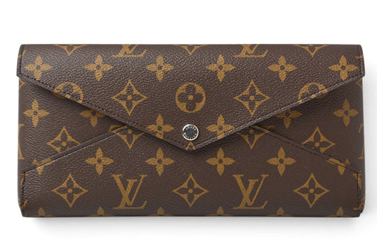 ルイヴィトン 長財布/クラッチバッグ LOUIS VUITTON マルチウォレット キリガミ オーガナイザー M12358 モノグラム サフランイエロー カードケース【中古】