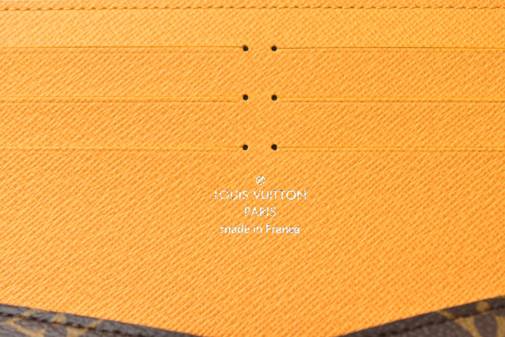 ルイヴィトン 長財布/クラッチバッグ LOUIS VUITTON マルチウォレット キリガミ オーガナイザー M12358 モノグラム サフランイエロー カードケース【中古】