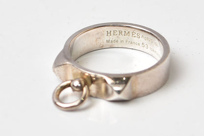 エルメス リング HERMES コリエドシアン リング 指輪 シルバー SV925 サイズ53 レディース/メンズ【中古】