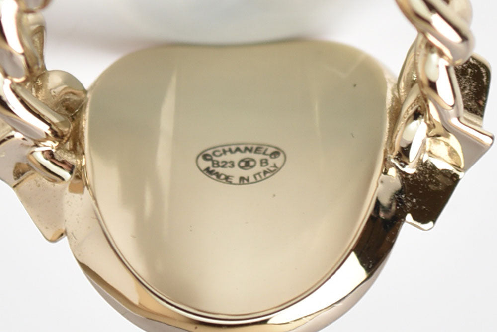 シャネル リング/指輪 CHANEL シャネル ココマーク/スター ラインストーン GP ゴールド レディース【中古】
