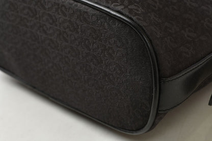 ロエベ ショルダーバッグ ヴィンテージ LOEWE アナグラム バッグ レザー ロゴ/ブラック【中古】