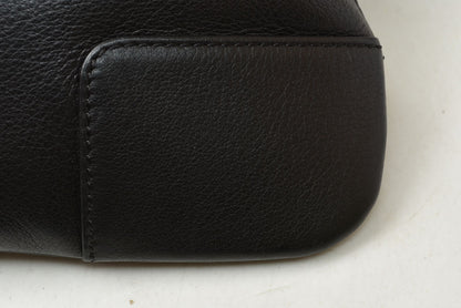 ロエベ ショルダーバッグ LOEWE ヴィンテージ アナグラム カーフスキン ブラック メンズ 斜め掛け【中古】