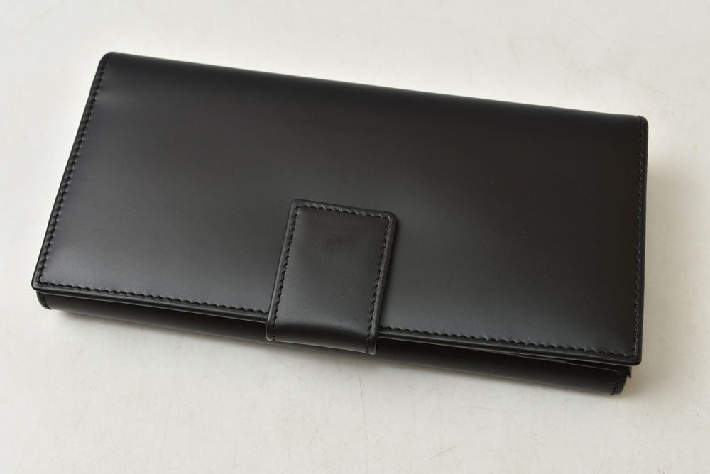 グッチ 財布 GUCCI 長財布 ヴィンテージ レザー ブラック 035.2067 【中古】