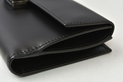 グッチ 財布 GUCCI 長財布 ヴィンテージ レザー ブラック 035.2067 【中古】