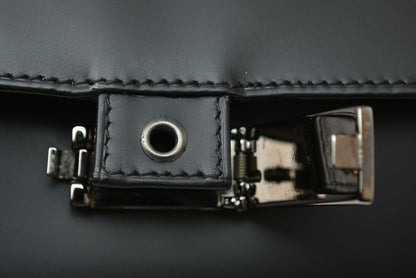 グッチ 財布 GUCCI 長財布 ヴィンテージ レザー ブラック 035.2067 【中古】