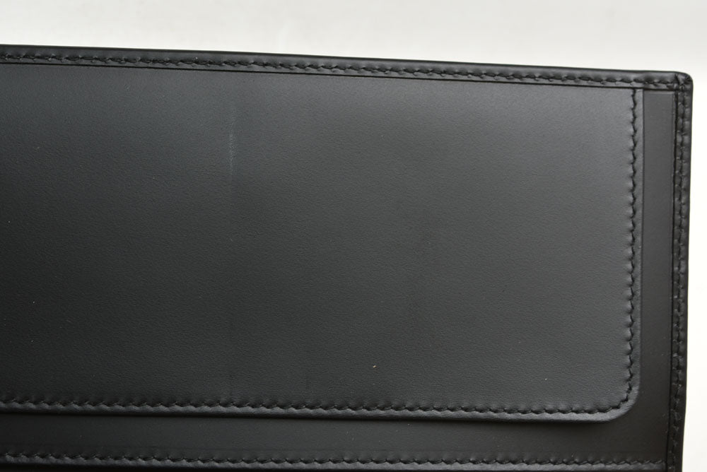 グッチ 財布 GUCCI 長財布 ヴィンテージ レザー ブラック 035.2067 【中古】