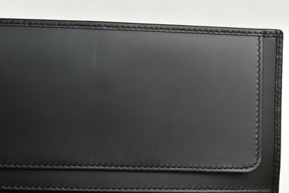 グッチ 財布 GUCCI 長財布 ヴィンテージ レザー ブラック 035.2067 【中古】