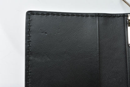 グッチ 未使用 キーケース/キーホルダー GUCCI 6連 グッチシマ レザー ブラック 138093【中古】