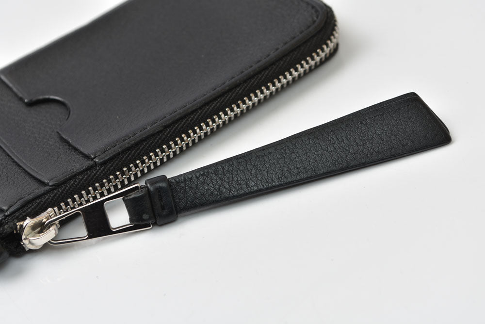 ロエベ コインケース/カードケース パズル LOEWE フラグメントケース/ミニ財布 ローズ/ブラウン【中古】