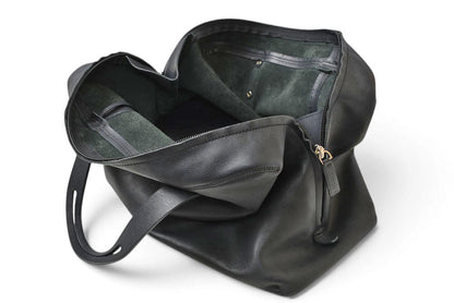 ロエベ ミニボストンバッグ LOEWE ヴィンテージ ハンドバッグ ソフトカーフ ブラック/黒 ポーチ付 レディース【中古】