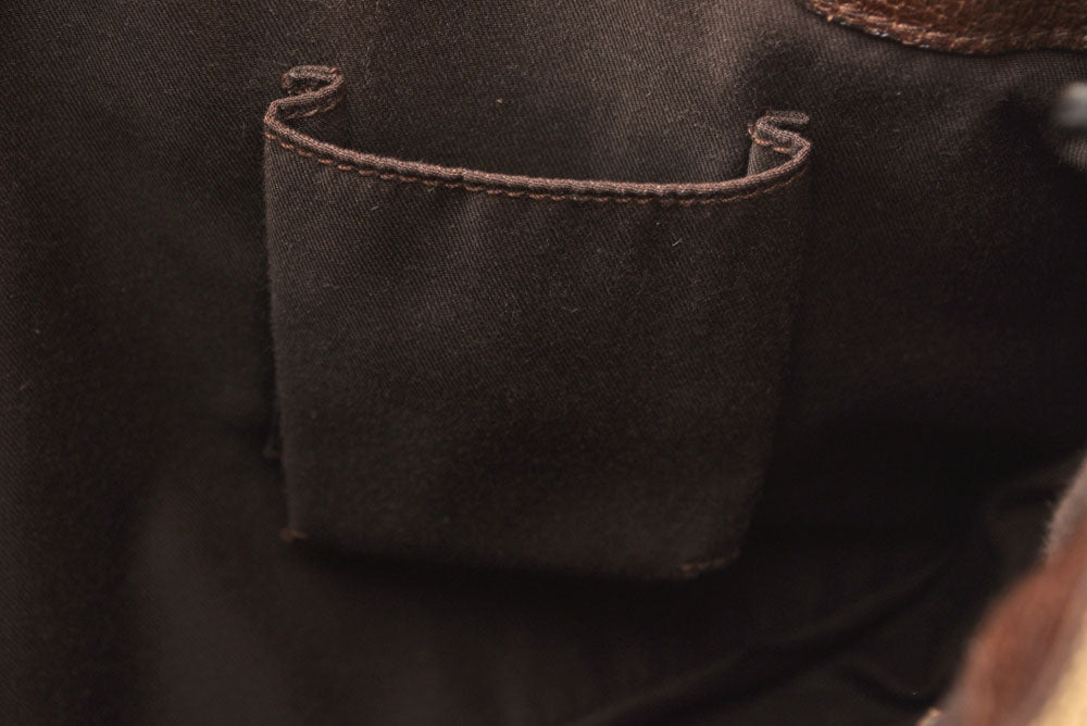 グッチ バッグ GUCCI GGキャンバス トートバッグ 121023 GGブラウン/ベージュ レディース 【中古】