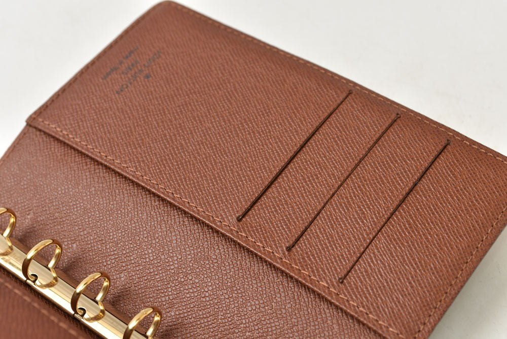 ルイヴィトン システム手帳カバー/アジェンダ LOUIS VUITTON アジェンダPM モノグラム R20005【中古】