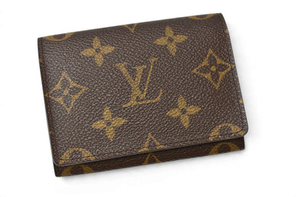 ルイヴィトン 名刺入れ/カードケース LOUIS VUITTON アンヴェロップ・カルト ドゥ ヴィジット モノグラム M62920【中古】