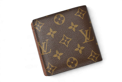 ルイヴィトン 財布 二つ折り LOUIS VUITTON 折財布 M61665 メンズ ポルトフォイユ・マルコ 旧型 モノグラム 【中古】