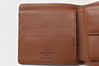 ルイヴィトン 財布 二つ折り LOUIS VUITTON 折財布 M61665 メンズ ポルトフォイユ・マルコ 旧型 モノグラム 【中古】
