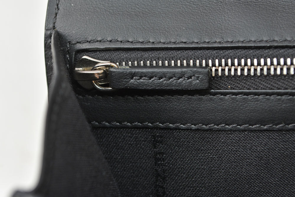 フェンディ 財布 FENDI FFロゴ カモフラージュ 二つ折り 長財布 ブラック 黒 マルチカラー 7M0264 メンズ レディース【中古】