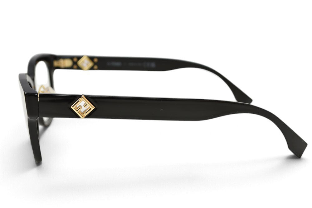 フェンディ メガネフレーム クリアレンズ FENDI FE50124F アイウェア 眼鏡 アイグラス レディース メンズ 【中古】