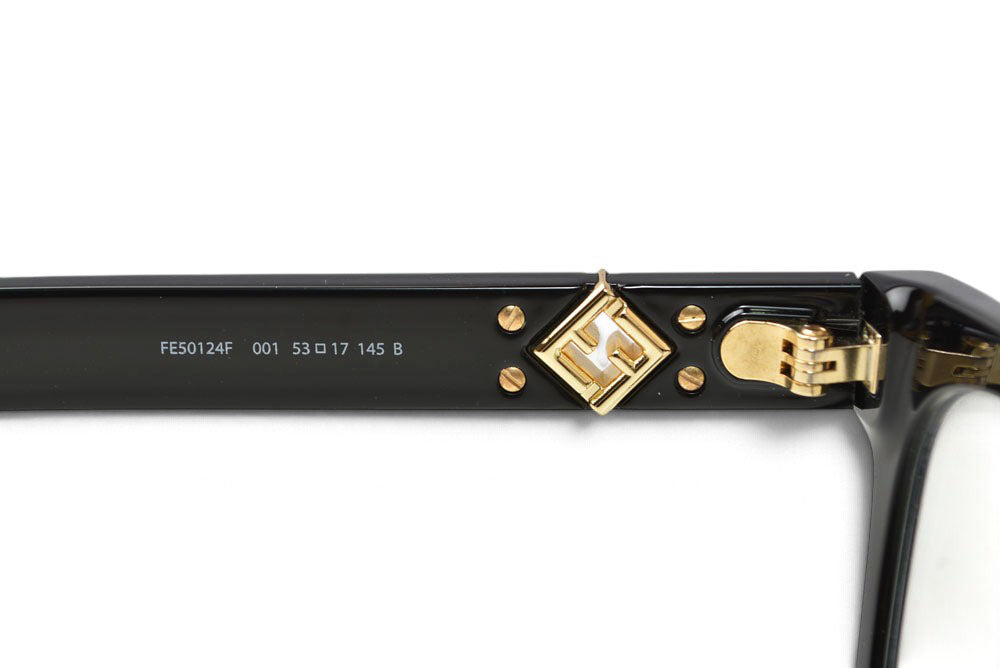 フェンディ メガネフレーム クリアレンズ FENDI FE50124F アイウェア 眼鏡 アイグラス レディース メンズ 【中古】