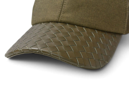 ボッテガヴェネタ キャップ/帽子 BOTTEGA VENETA メンズ ベースボールキャップ アーミーグリーン 495486【中古】