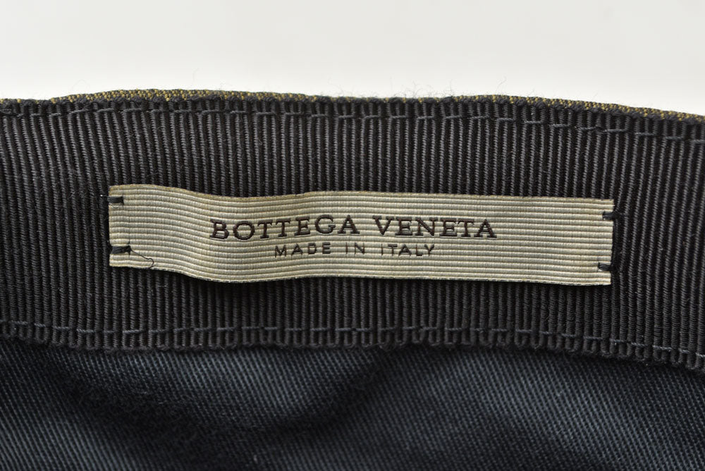 ボッテガヴェネタ キャップ/帽子 BOTTEGA VENETA メンズ ベースボールキャップ アーミーグリーン 495486【中古】