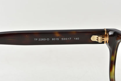 ティファニー メガネ Tiffany & Co. TF2263-D スクエア型 セルフレーム フルリム クリングス アジアンフィット ロゴ アイウェア レディース【中古】