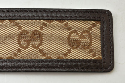 グッチ ベルト ユニセックス GUCCI GGブラウン/ベージュ 449716 サイズ90 アパレル【中古】