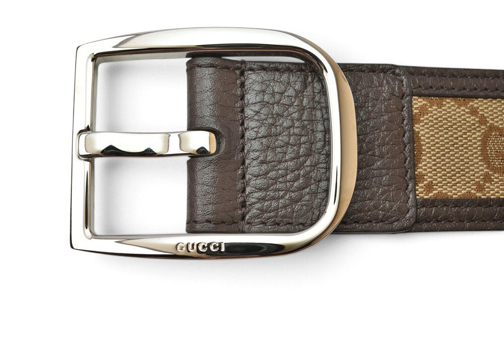 グッチ ベルト ユニセックス GUCCI GGブラウン/ベージュ 449716 サイズ90 アパレル【中古】