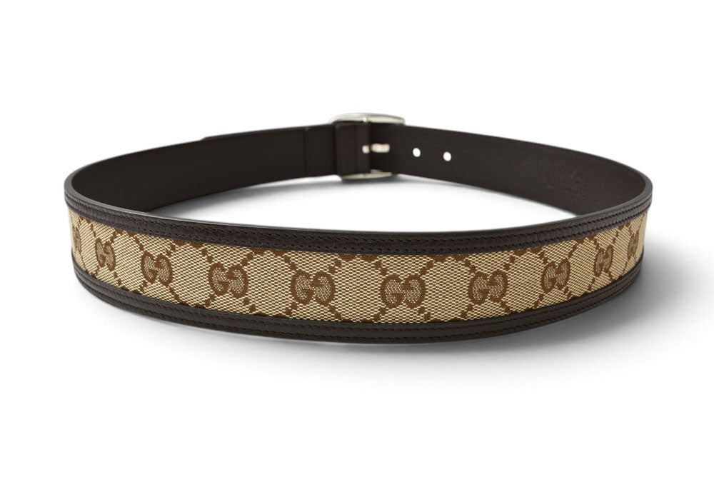 グッチ ベルト ユニセックス GUCCI GGブラウン/ベージュ 449716 サイズ90 アパレル【中古】