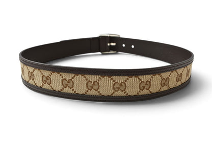 グッチ ベルト ユニセックス GUCCI GGブラウン/ベージュ 449716 サイズ90 アパレル【中古】