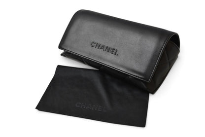 シャネル サングラス/アイウェア CHANEL ココマーク チェーンモチーフ/ブラック 6052 ブラック レディース【中古】