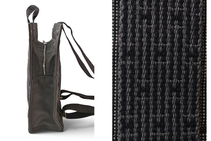 エルメス リュックサック/バックパック HERMES エールライン アドMM グレー系 キャンバス レディース/メンズ【中古】