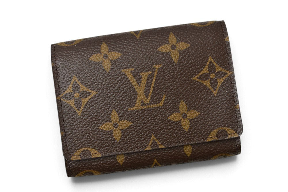 ルイヴィトン 名刺入れ/カードケース LOUIS VUITTON アンヴェロップ・カルト ドゥ ヴィジット モノグラム M62920【中古】