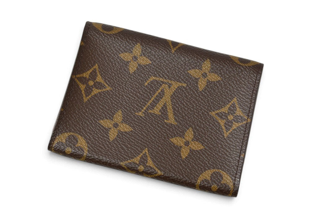 ルイヴィトン 名刺入れ/カードケース LOUIS VUITTON アンヴェロップ・カルト ドゥ ヴィジット モノグラム M62920【中古】